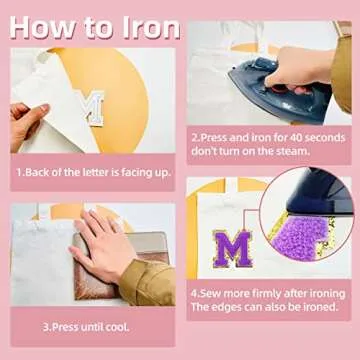 Jongdari Iron on Letters for Clothing, 8 Pcs Chenille Letter Patches Varsity Letter Patches Iron on, Glitter Letter A with Ironed Adhesive, Alphabet Sewing Appliques (Green A)