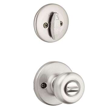 Kwikset 96900-381 690T 15 SMT BBPKG Satin Nickel Tylo Entry Combo Set