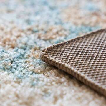 Maples Rugs Southwestern Stone Distressed Abstract Kitchen Rugs Non Skid Washable Accent Area Floor Mat [Made in USA], 2'6 x 3'10, Multi