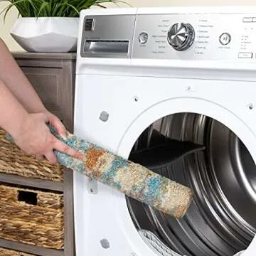 Maples Rugs Southwestern Stone Distressed Abstract Kitchen Rugs Non Skid Washable Accent Area Floor Mat [Made in USA], 2'6 x 3'10, Multi