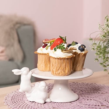 Adorable Bunny Cake Stand for Easter Parties