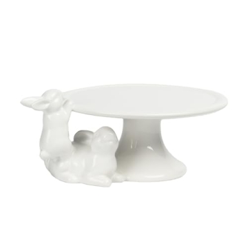 Adorable Bunny Cake Stand for Easter Parties