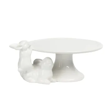 Adorable Bunny Cake Stand for Easter Parties