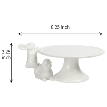 Adorable Bunny Cake Stand for Easter Parties