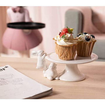 Adorable Bunny Cake Stand for Easter Parties
