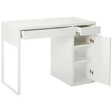 Ikea MICKE Desk105x50 cm (41 3/8x19 5/8 ") (White)