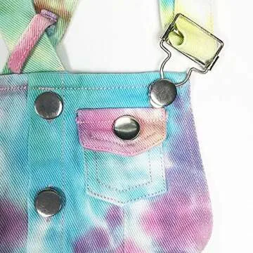 Peacolate Bib Short Overalls for Girls Aged 3-10