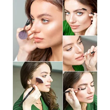 InnoGear Professional Makeup Brushes Set with 16 Brushes and Accessories