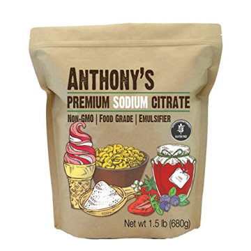 Anthony's Premium Sodium Citrate Emulsifier 1.5 lb Non-GMO