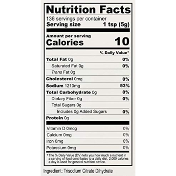 Anthony's Premium Sodium Citrate Emulsifier 1.5 lb Non-GMO