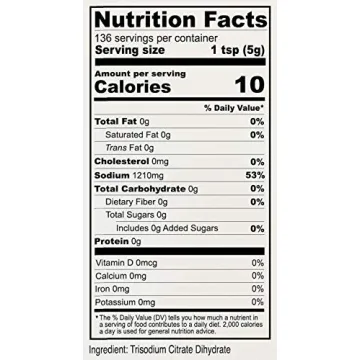 Anthony's Premium Sodium Citrate Emulsifier 1.5 lb Non-GMO