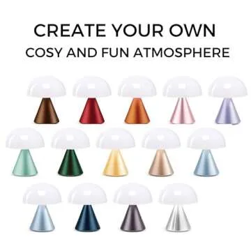 Lexon Mina Small Mushroom Lamp - Rechargeable & Stylish