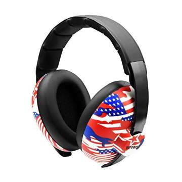 BBTKCARE Earmuffs Infant Hearing Protection – Ages 0-2+ Years – Industry Leading Noise Reduction Rating – Soft & Comfortable – Baby Headphones