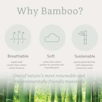 Bamboo Viscose Baby Footies with 2-Way Zipper