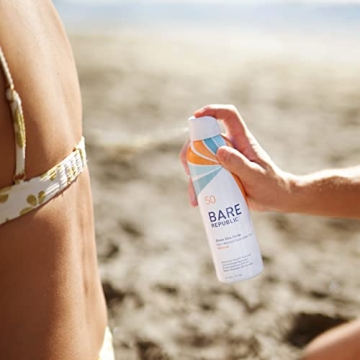 Bare Republic SPF 50 Mineral Sunscreen Spray, Sheer & Clean