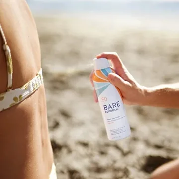 Bare Republic SPF 50 Mineral Sunscreen Spray, Sheer & Clean