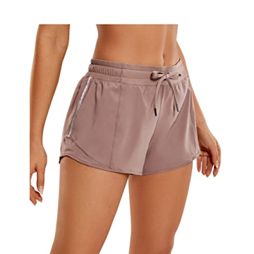 CRZ YOGA Athletic Shorts for Women - Comfortable and Stylish Running Shorts
