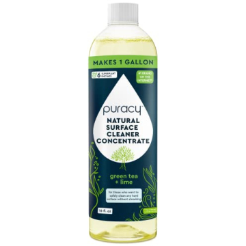 Puracy 99.9% Natural All Purpose Cleaner Concentrate - Makes 128oz Multi Purpose Cleaner - Green Tea...