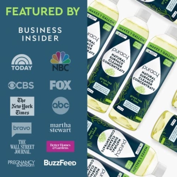 Puracy Natural Multi-Surface Cleaner Concentrate for Eco-Friendly Home