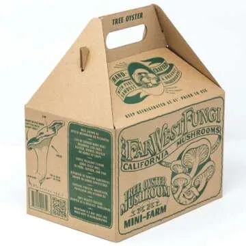 Oyster Mushroom Mini-Farm Kit for Easy Home Growing