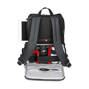 Manfrotto Lifestyle NX CSC Backpack Grey, Black (MB NX-BP-GY),Small - Grey