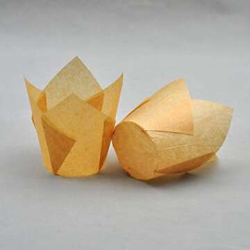 Elegant QLSmypkg Muffin Baking Cups - 125 Pcs Available