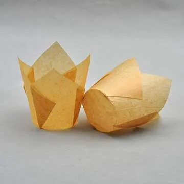 Elegant QLSmypkg Muffin Baking Cups - 125 Pcs Available