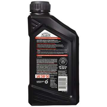 Castrol EDGE 5W-50 Advanced Full Synthetic Motor Oil, 1 Quart