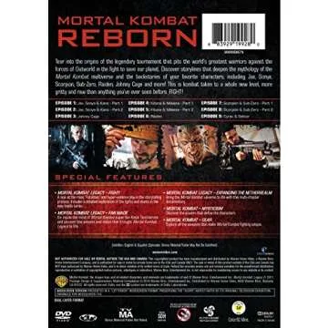 Mortal Kombat: Legacy DVD - Epic Action & Character Depth