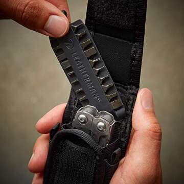 LEATHERMAN 42 Piece Bit Kit Set - 21 Double-Ended Screwdriver Bits + Leatherman Bit Driver Extender, Black - Add-on Accessory for Multitools