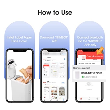 NIIMBOT D101 Label Maker Easy Thermal Printing Anywhere
