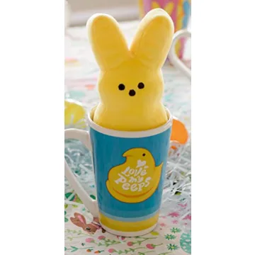 Animal Adventure Peeps Collectible 6" Plush and Mug Giftset - Yellow Peep in 15oz Mug