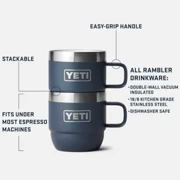 YETI Rambler 6 oz Stackable Mug for Espresso Lovers