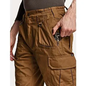 CQR Tactical Pants - Durable, Water Resistant Outdoor Workwear