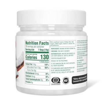 Organic Refined Coconut Oil for Cooking & Skincare