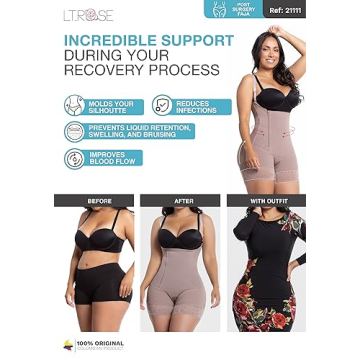 LT.ROSE BBL Faja Compression Garment for Women XL