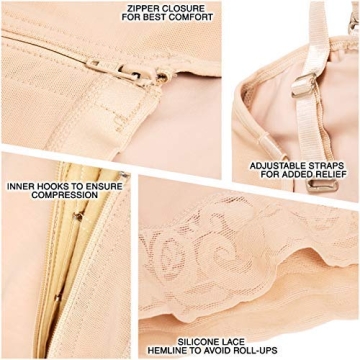 LT.ROSE BBL Faja Compression Garment for Women XL