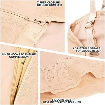 LT.ROSE BBL Faja Compression Garment for Women XL