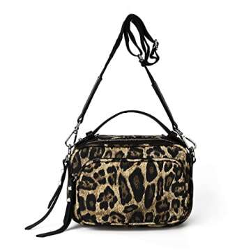 Small Crossbody Purses for Women PU Leather Quilted Cross Body Bag and Satchel Handbags with Top Handle