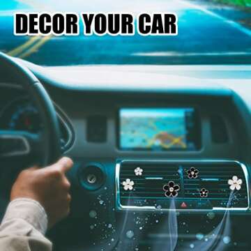 Stylish DEDC Air Fresheners - Refillable Vent Clips