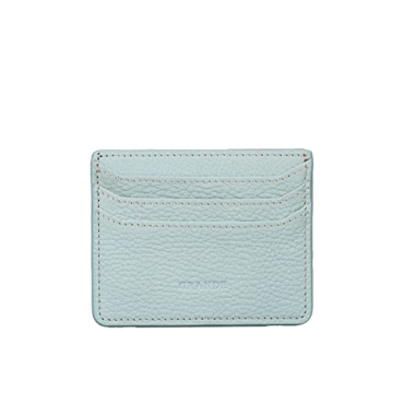 Grande 3633 Genuine Leather Card Holder for Women and Men - Super Slim Minimalist Small Snap Wallet ...
