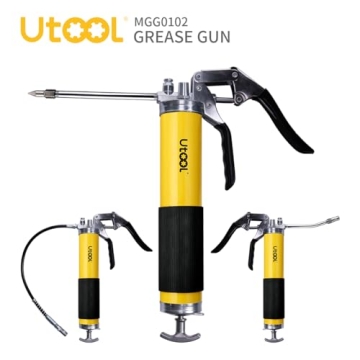 UTOOL Heavy Duty Grease Gun 8000 PSI with Accessories