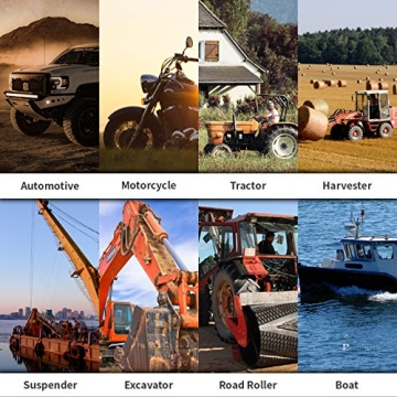 UTOOL Heavy Duty Grease Gun 8000 PSI with Accessories