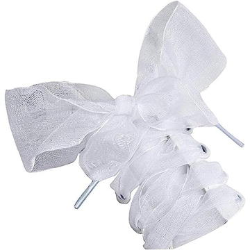 MarJunSep 18 Pairs Satin Ribbon Shoelaces - Vibrant Flat Laces for Women & Kids