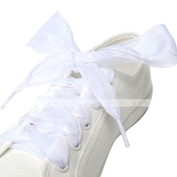 Vibrant Satin Ribbon Shoelaces for Stylish Footwear Upgrade