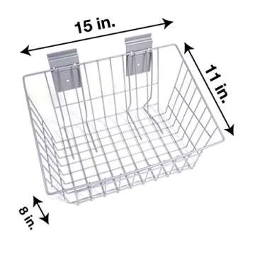 Crownwall Medium Wire Baskets - Modular Storage Solution