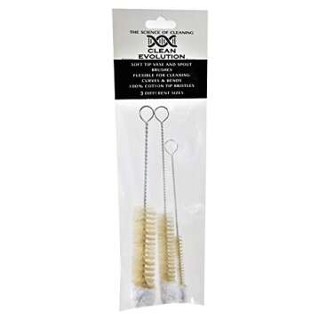 Bendable Bottle Brush Set for Narrow Spaces & Test Tubes