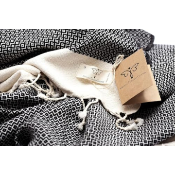 Smyrna Turkish Cotton Vintage Beach Towel - Quick Dry & Oversized