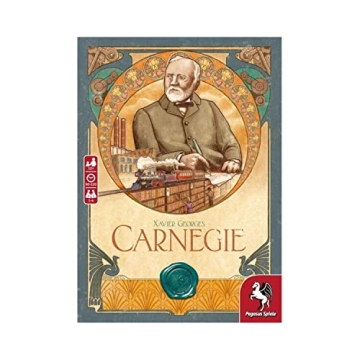 Carnegie - Strategic Board Game for 1-4 Players