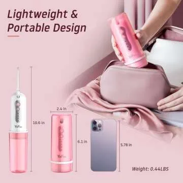 Portable Cordless Dental Flosser - Perfect for Travel